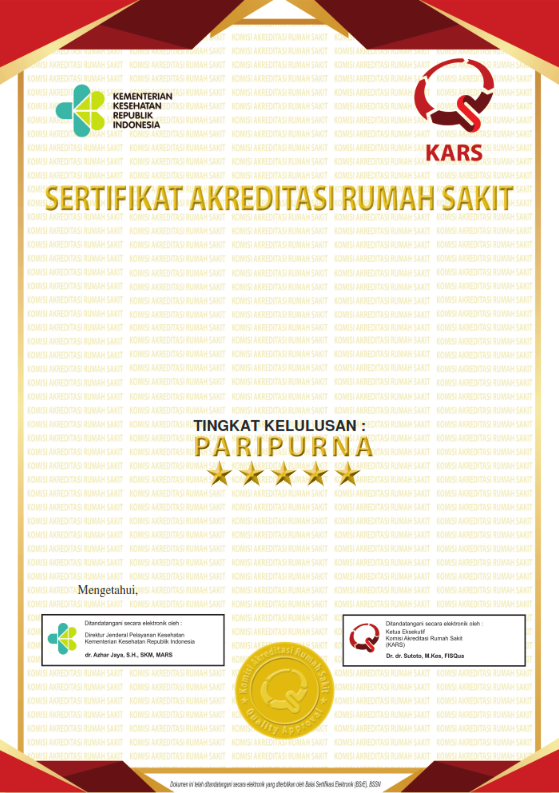 Sertifikat Akreditasi Paripurna