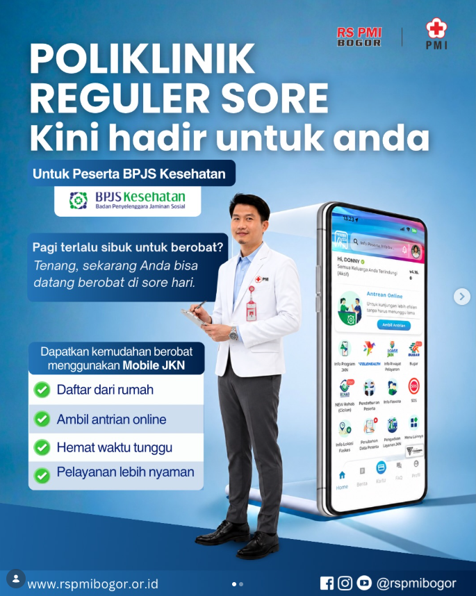 Layanan Poliklinik Reguler Sore ❤️