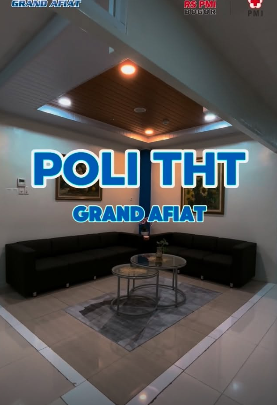 POLI THT Grand Afiat yang sebelumnya berada di Lantai 2, kini berpindah ke Lantai 3 yaa! 🏥✨