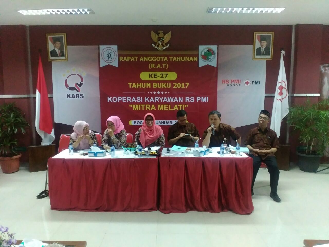 RAT KE-27 TAHUN BUKU 2017 KOPERASI KARYAWAN RS PMI BOGOR