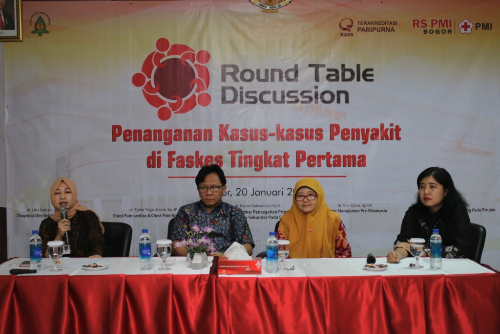 RS PMI BOGOR MENGADAKAN ROUND TABLE DISCUSSION